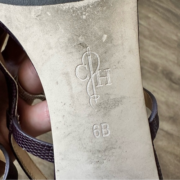 So 6B COLE HAAN Juliana Sling Back Leather Flats - Picture 7 of 7